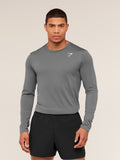Gymshark Arrival Long Sleeve T-Shirt — Silhouette Grey — 1