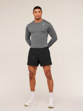 Gymshark Arrival Long Sleeve T-Shirt — Silhouette Grey — 5