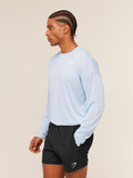 Gymshark Arrival Oversized Long Sleeve T-Shirt — Chilled Blue — 3