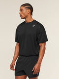 Gymshark Arrival Oversized T-Shirt — Black — 2