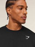 Gymshark Arrival Oversized T-Shirt — Black — 5