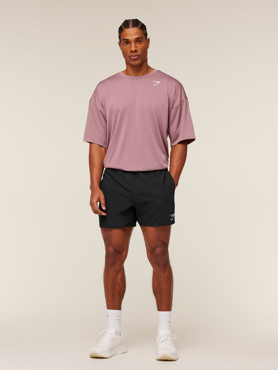 Gymshark Arrival Oversized T-Shirt — Calm Pink — 4