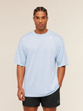 Gymshark Arrival Oversized T-Shirt — Chilled Blue — 4