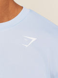 Gymshark Arrival Oversized T-Shirt — Chilled Blue — 5