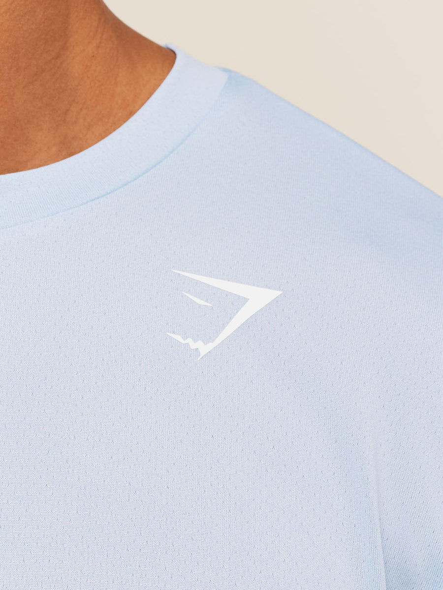 Gymshark Arrival Oversized T-Shirt — Chilled Blue — 5