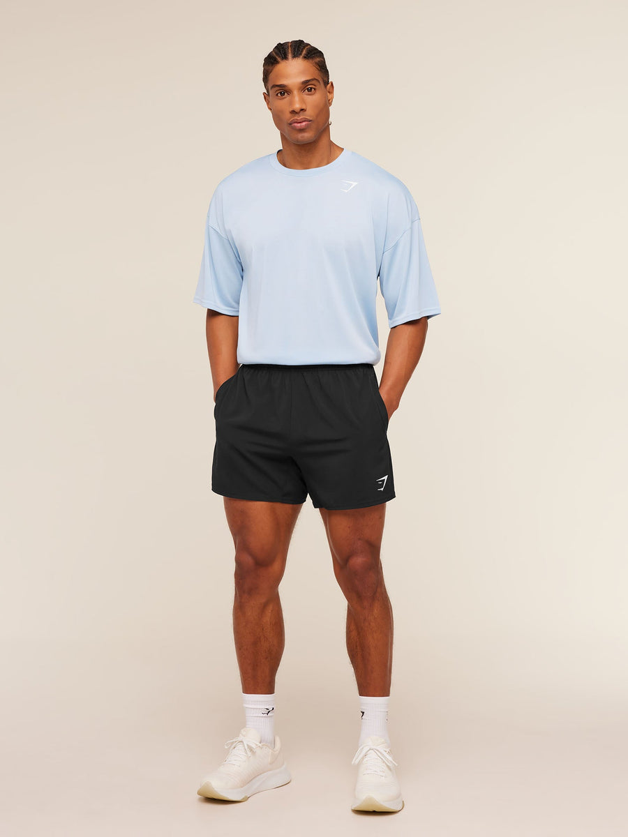 Gymshark Arrival Oversized T-Shirt — Chilled Blue — 6