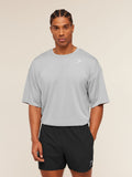 Gymshark Arrival Oversized T-Shirt — Stratus Grey — 1