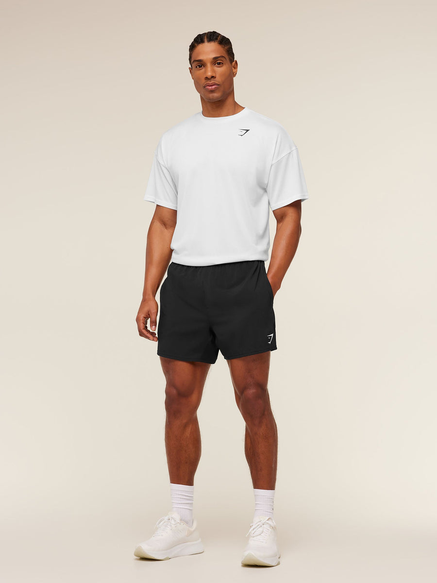 Gymshark Arrival Oversized T-Shirt — White — 4