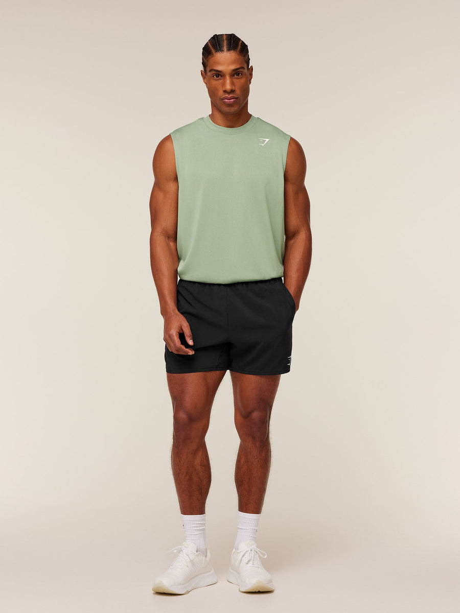 Gymshark Arrival Oversized Tank — GS Haze Green — 4