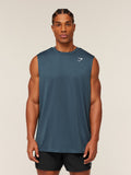 Gymshark Arrival Oversized Tank — GS Stealth Blue — 6