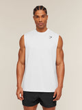 Gymshark Oversized Performance Tank — White — 6