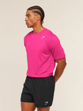Gymshark Arrival T-Shirt — Super-Set Pink — 3