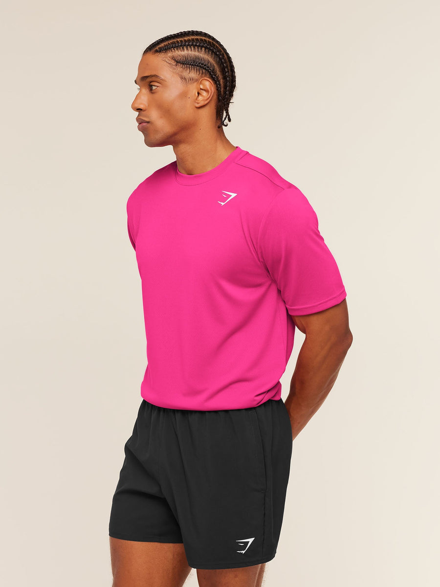 Gymshark Arrival T-Shirt — Super-Set Pink — 3
