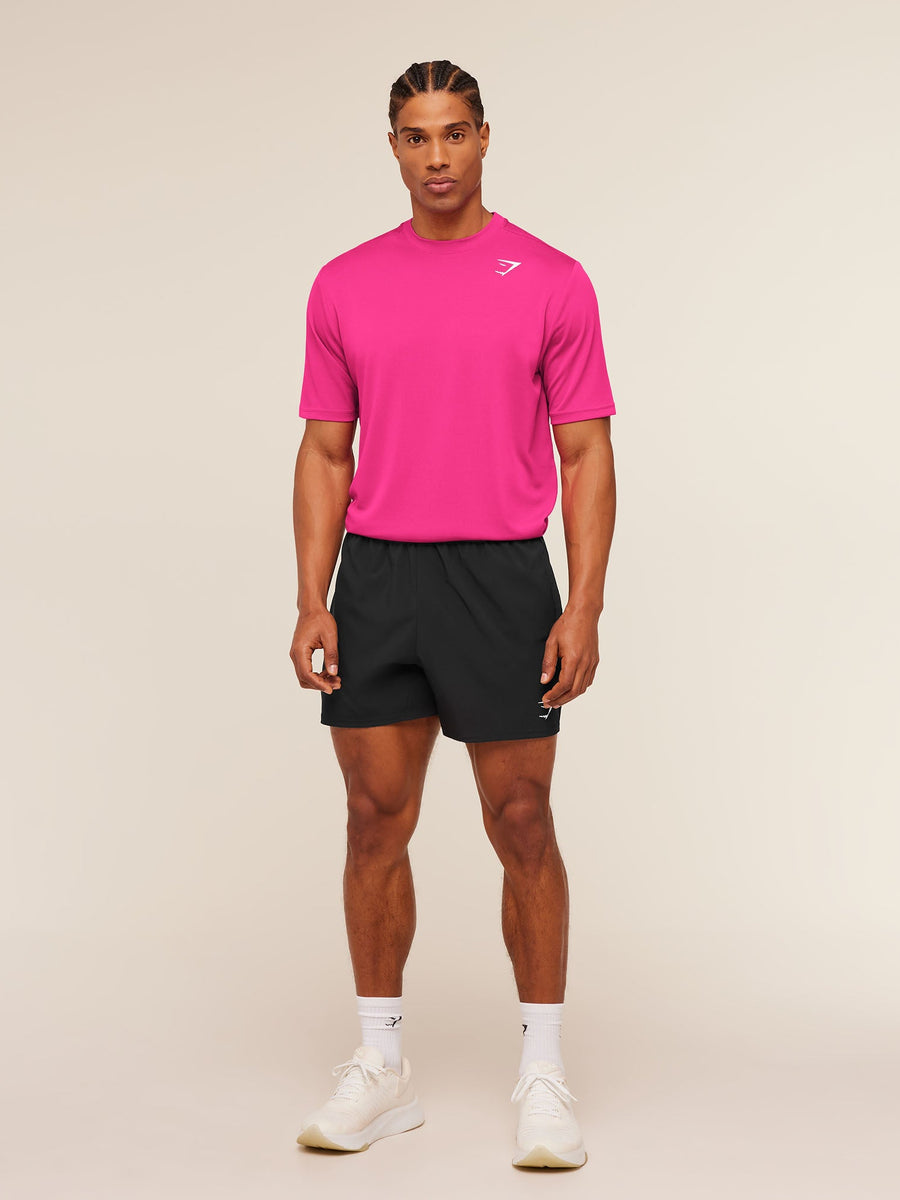 Gymshark Arrival T-Shirt — Super-Set Pink — 6