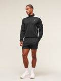 Gymshark Arrival Block 1/4 Zip — Black — 7