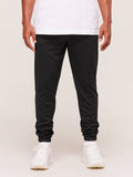Gymshark Arrival Knit Block Joggers — Black — 1