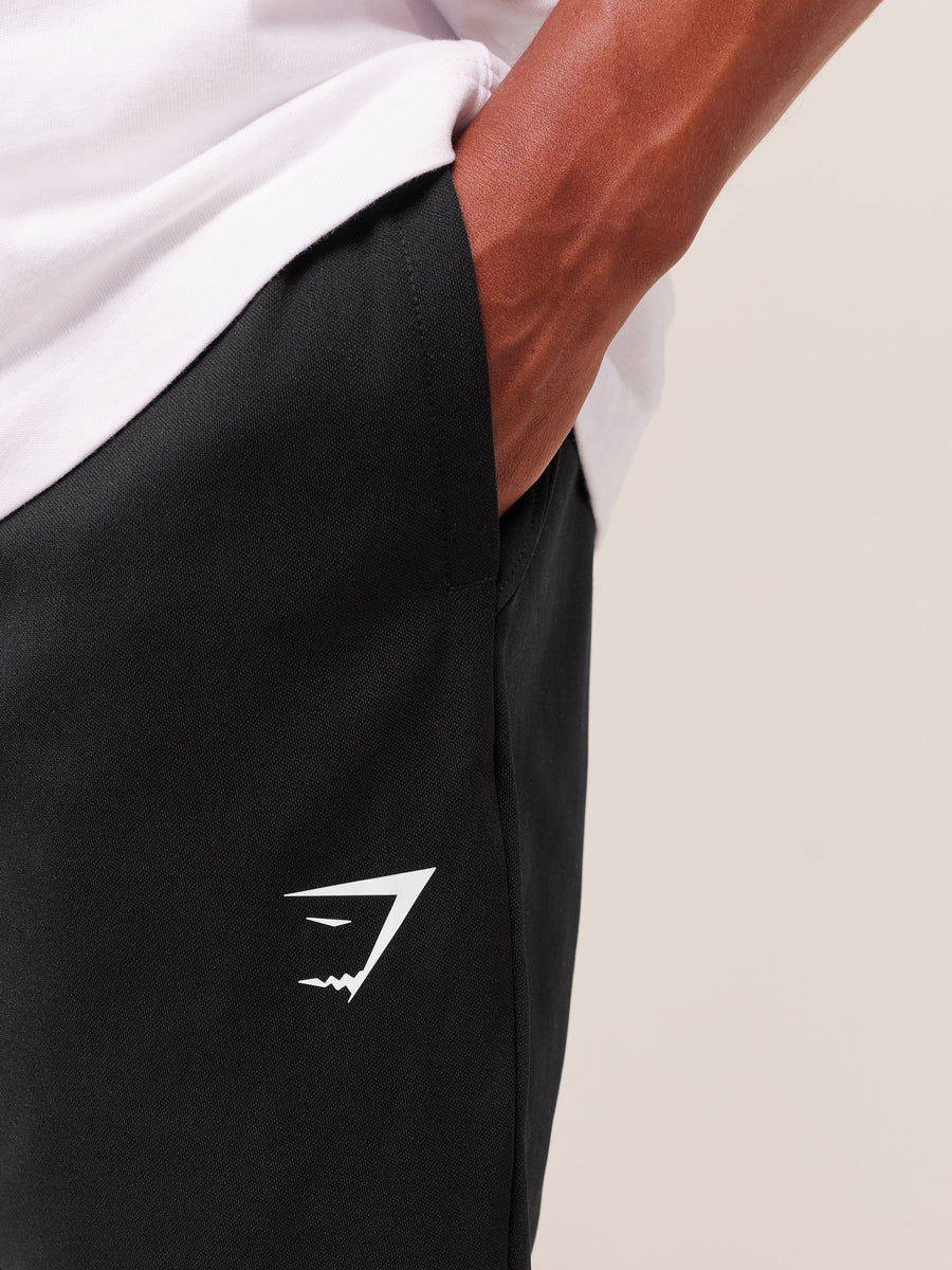 Gymshark Arrival Knit Block Joggers — Black — 4