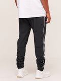 Gymshark Arrival Woven Block Joggers — Black — 2