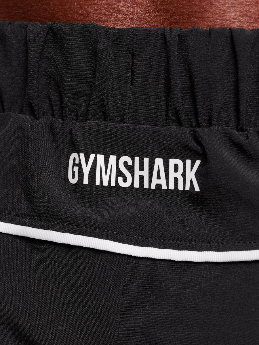 Gymshark Arrival Woven Block Joggers — Black — 5