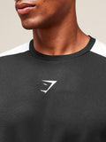 Gymshark Arrival Block T-Shirt — Black — 4