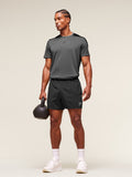 Gymshark Arrival Block T-Shirt — Dark Grey — 4