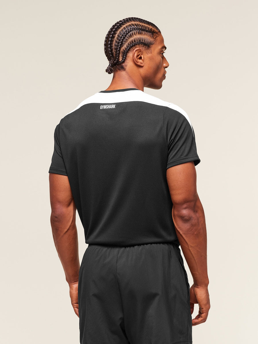 Gymshark Arrival Block T-Shirt — Black — 2