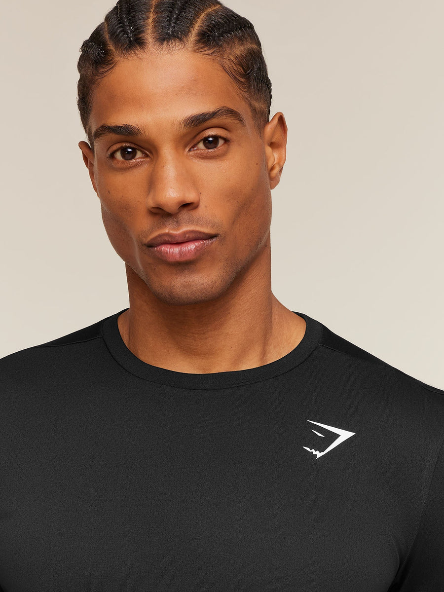 Gymshark Arrival T-Shirt — Black — 5