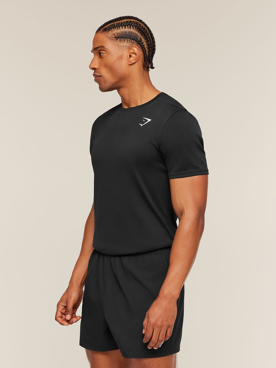 Gymshark Arrival T-Shirt — Black — 3