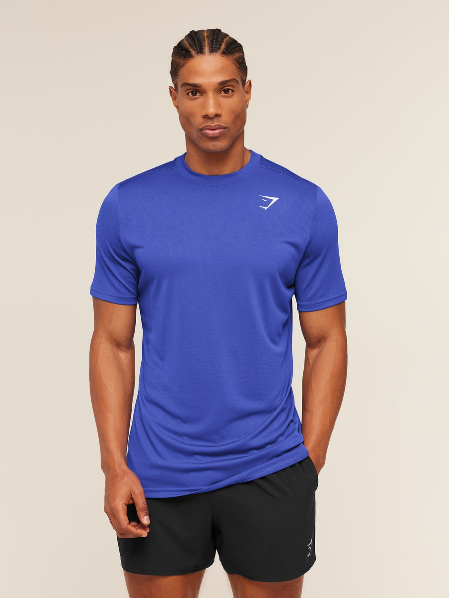 Gymshark Arrival T-Shirt — Force Blue — 5