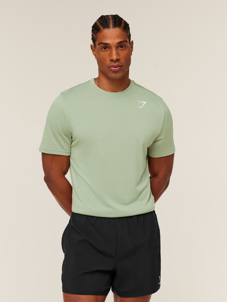 Gymshark Arrival T-Shirt — GS Haze Green — 1