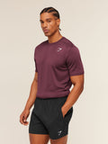 Gymshark Arrival T-Shirt — Impact Burgundy — 3