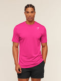 Gymshark Arrival T-Shirt — Super-Set Pink — 5