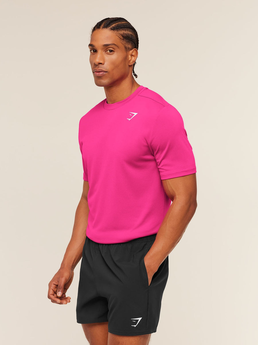 Gymshark Arrival T-Shirt — Super-Set Pink — 3