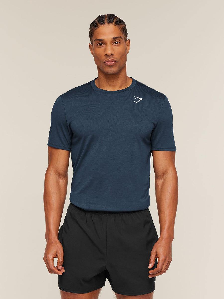 Gymshark Arrival T-Shirt — Navy — 1