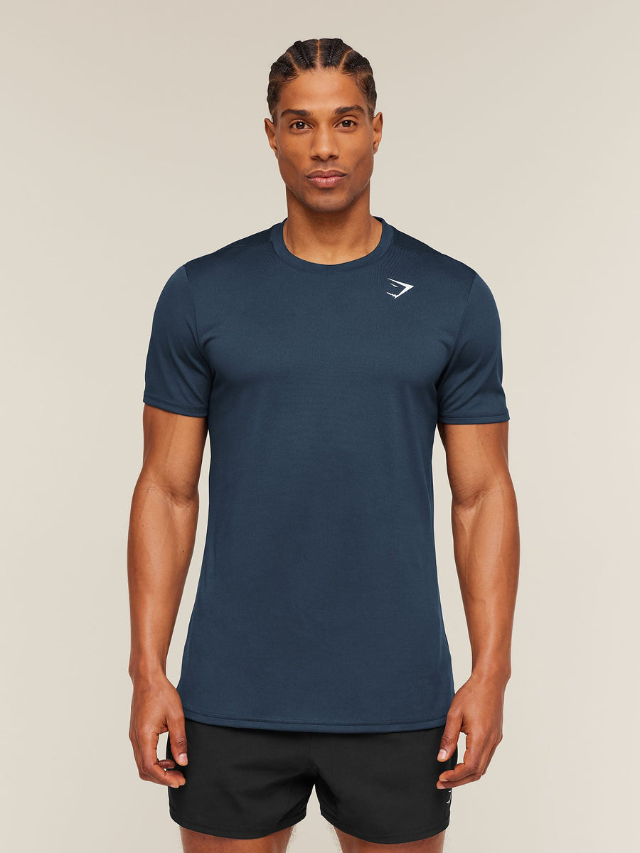 Gymshark Arrival T-Shirt — Navy — 6