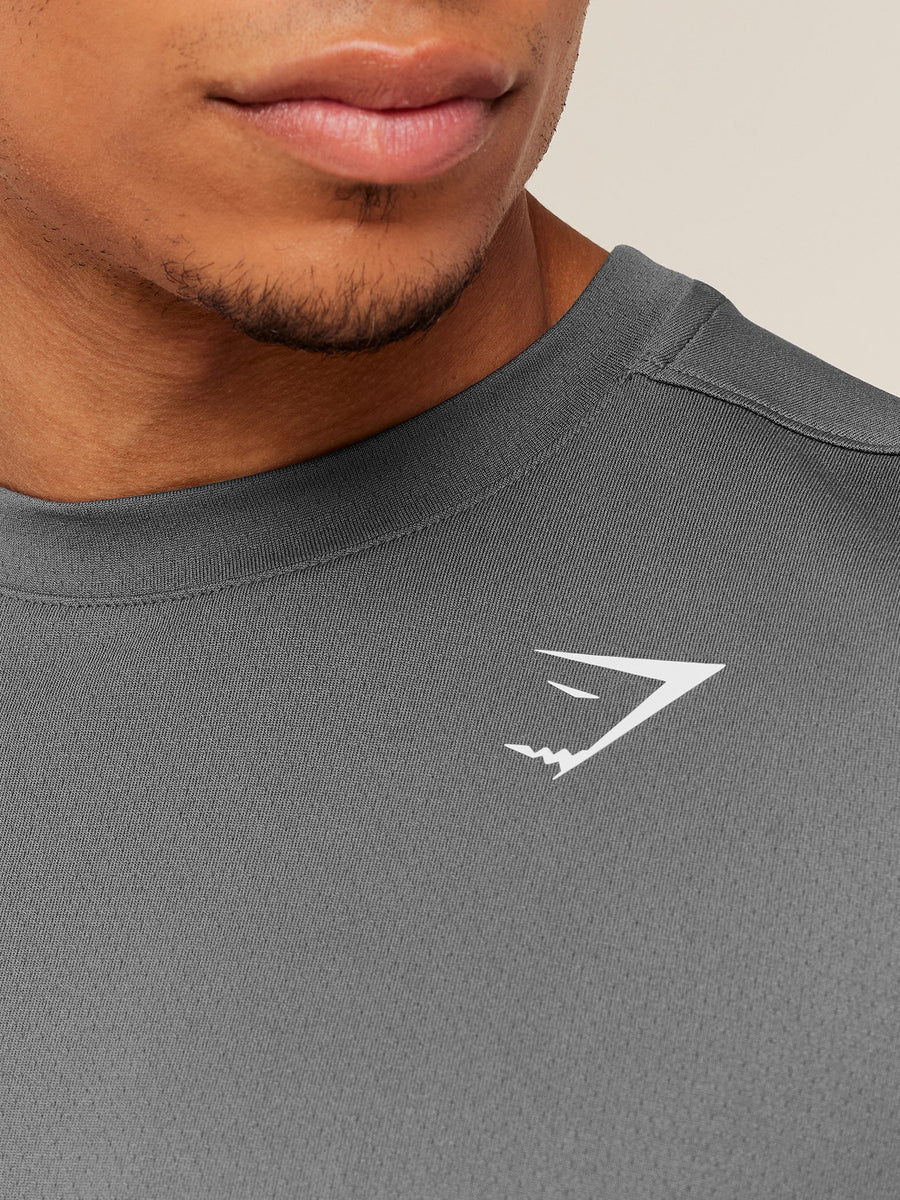 Gymshark Arrival T-Shirt — Silhouette Grey — 6