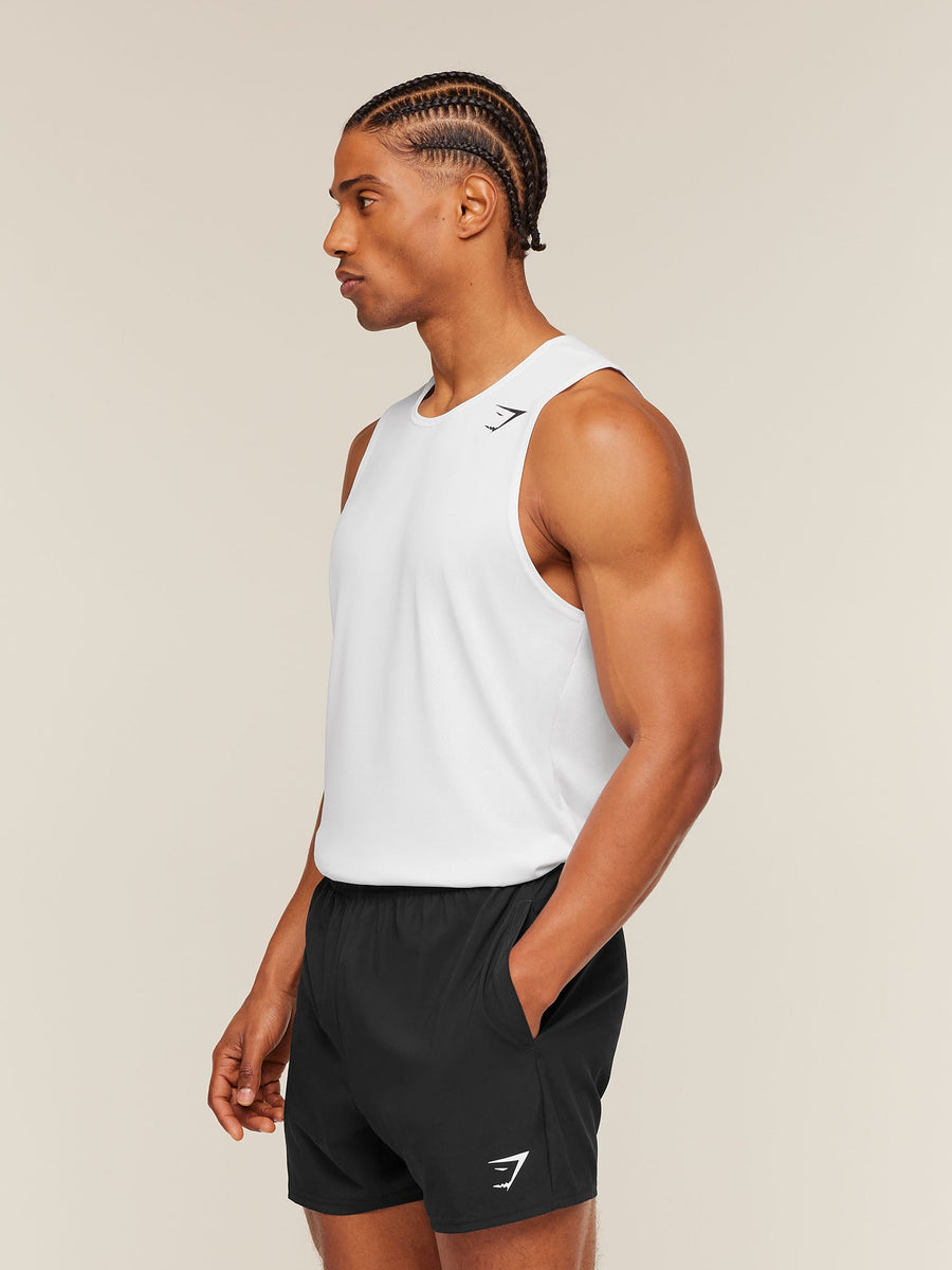 Gymshark Arrival Tank — White — 3