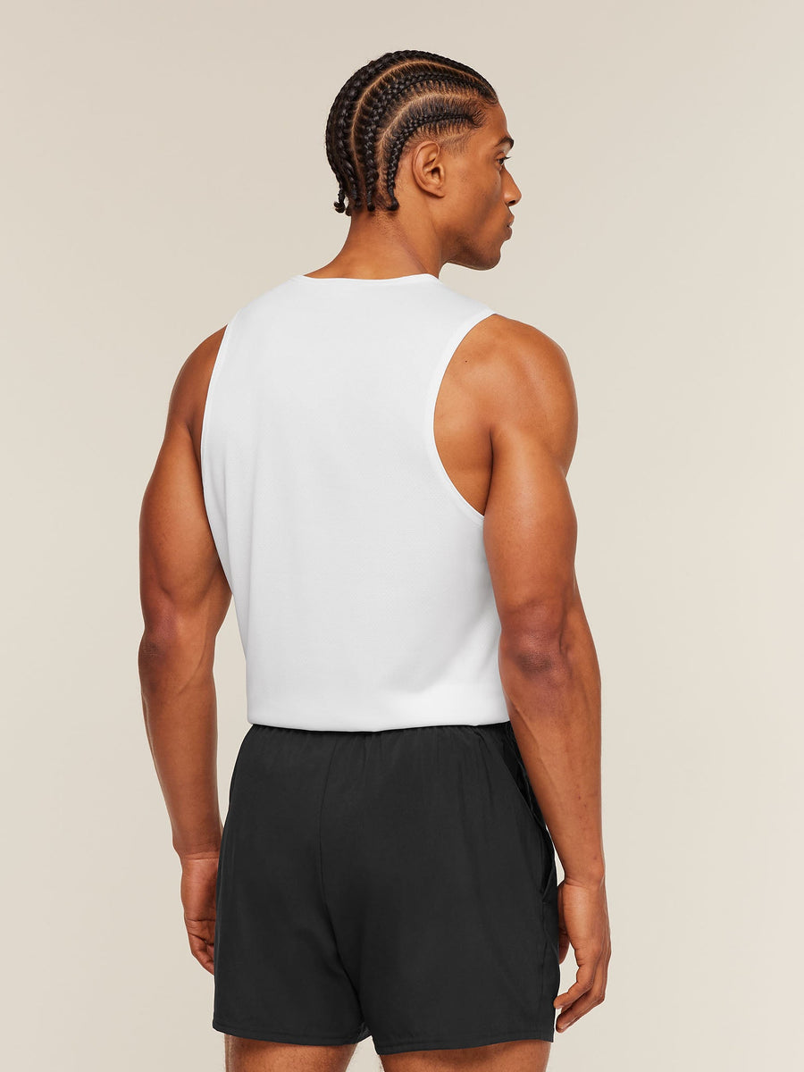 Gymshark Arrival Tank — White — 2
