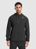 Gymshark Arrival Track Jacket — Black — 1