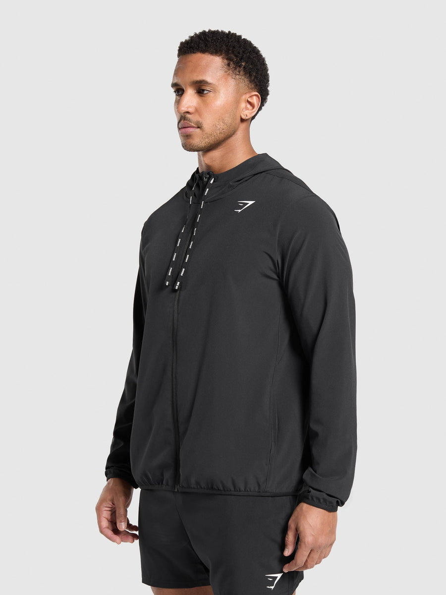 Gymshark Arrival Track Jacket — Black — 4
