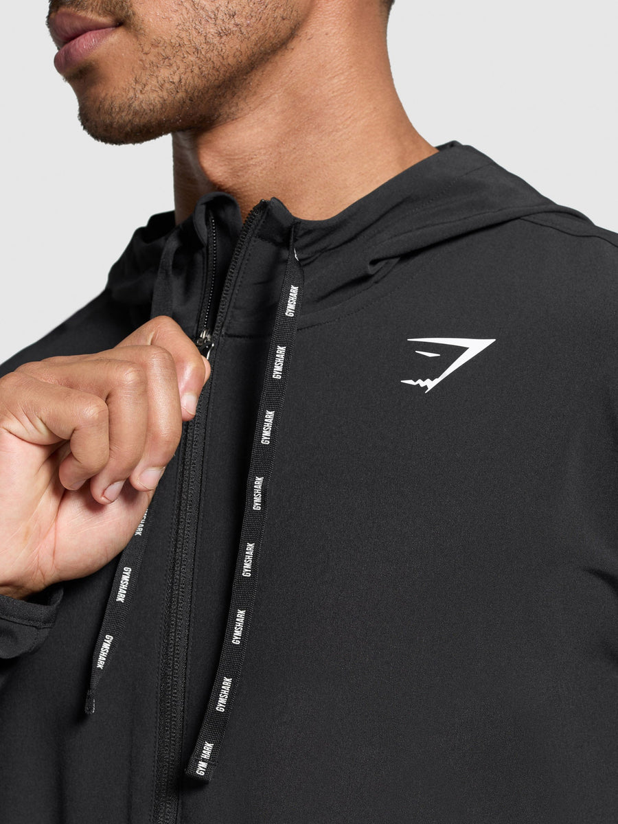 Gymshark Arrival Track Jacket — Black — 5