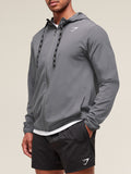 Gymshark Arrival Track Jacket — Silhouette Grey — 6