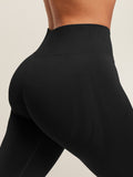 Gymshark Light Hold Flared Leggings — Black — 3