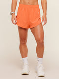 Gymshark Relay High Leg Shorts — Dayglow Peach — 1