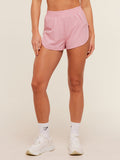 Gymshark Relay High Leg Shorts — Light Pink — 1