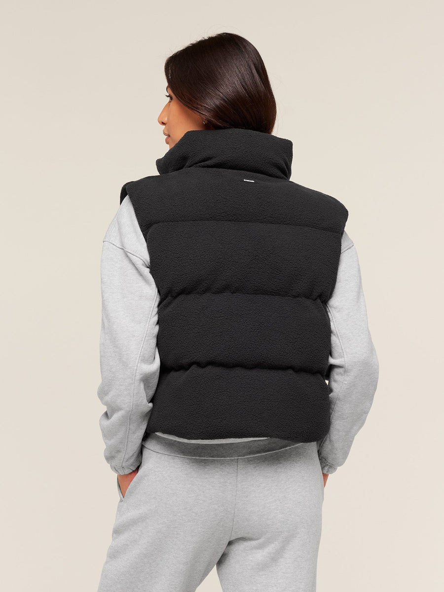 Gymshark Borg Puffer Vest — Black — 2