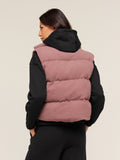 Gymshark Borg Puffer Vest — Chestnut Pink — 2