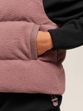 Gymshark Borg Puffer Vest — Chestnut Pink — 6