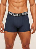 Gymshark Boxer Brief 3PK — Heavy Blue/Unit Green/Chalk Green — 2