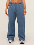Gymshark Cosy Luxe Straight Leg Regular Joggers — Bros Compound Blue Marl — 1